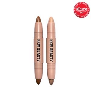 KKW Beauty contour sticks.